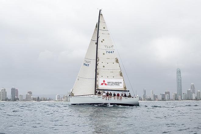 Mates4Mates sailing on board Alacrity at XXXX Sail Paradise, 2015 © Bronwen Hemmings